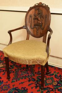 Rossington Chair in the Former Members’ Room 