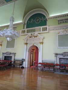 Ballroom Entrance Door and Minstrels' Gallery 