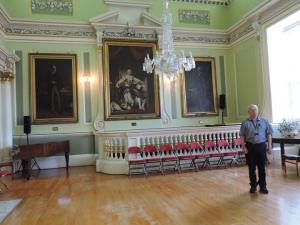 Attendant in Ballroom