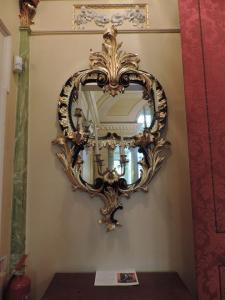 Rococo Mirror at head of Grand Staircase