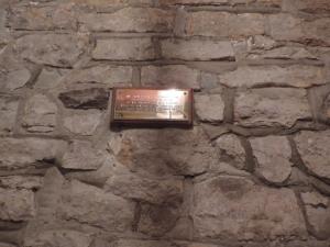 Wall Plaque Gents Toilet