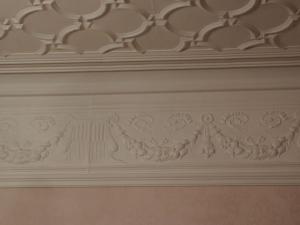 Cornice detail in Members’ Room 