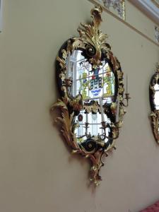 Rococo Mirror on Balcony