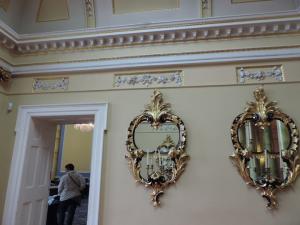 Rococo Mirrors on Balcony