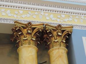 Dining Room Column Capitals 