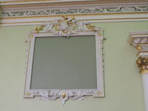 Ballroom Wall Panel with head of Apollo