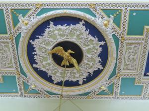 Ballroom Golden Eagle Ceiling Boss