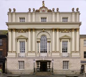 Front Elevation of the Mansion House
