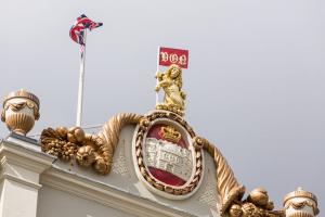 The Golden Lion and Flag